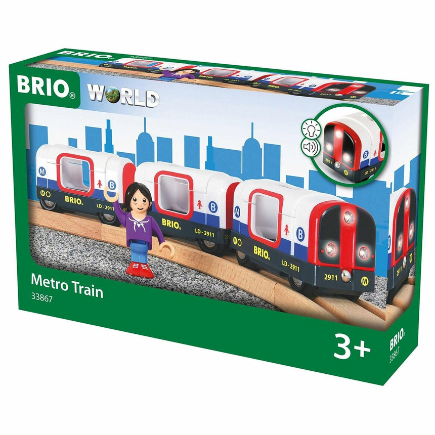 BRIO: metro światła i dźwięk World - Noski Noski
