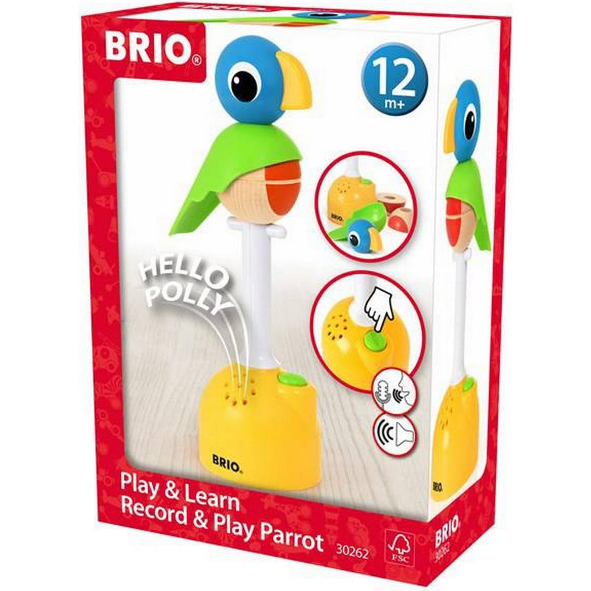 BRIO: papugująca papuga Record & Play Parrot - Noski Noski
