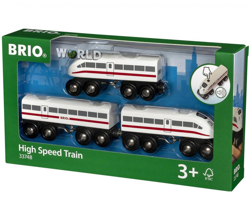 BRIO: pociąg ekspresowy z dźwiękiem World - Noski Noski