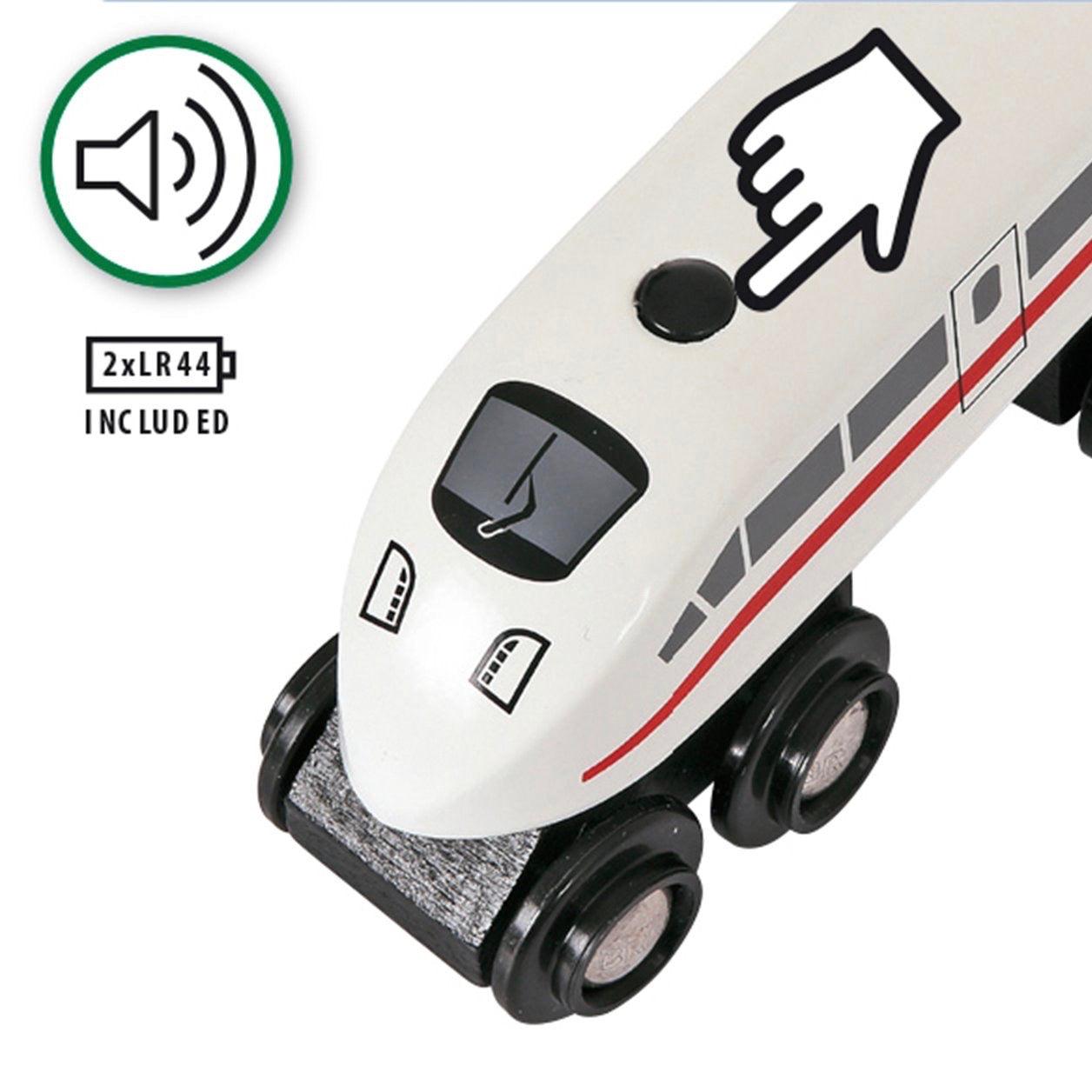 BRIO: pociąg ekspresowy z dźwiękiem World - Noski Noski