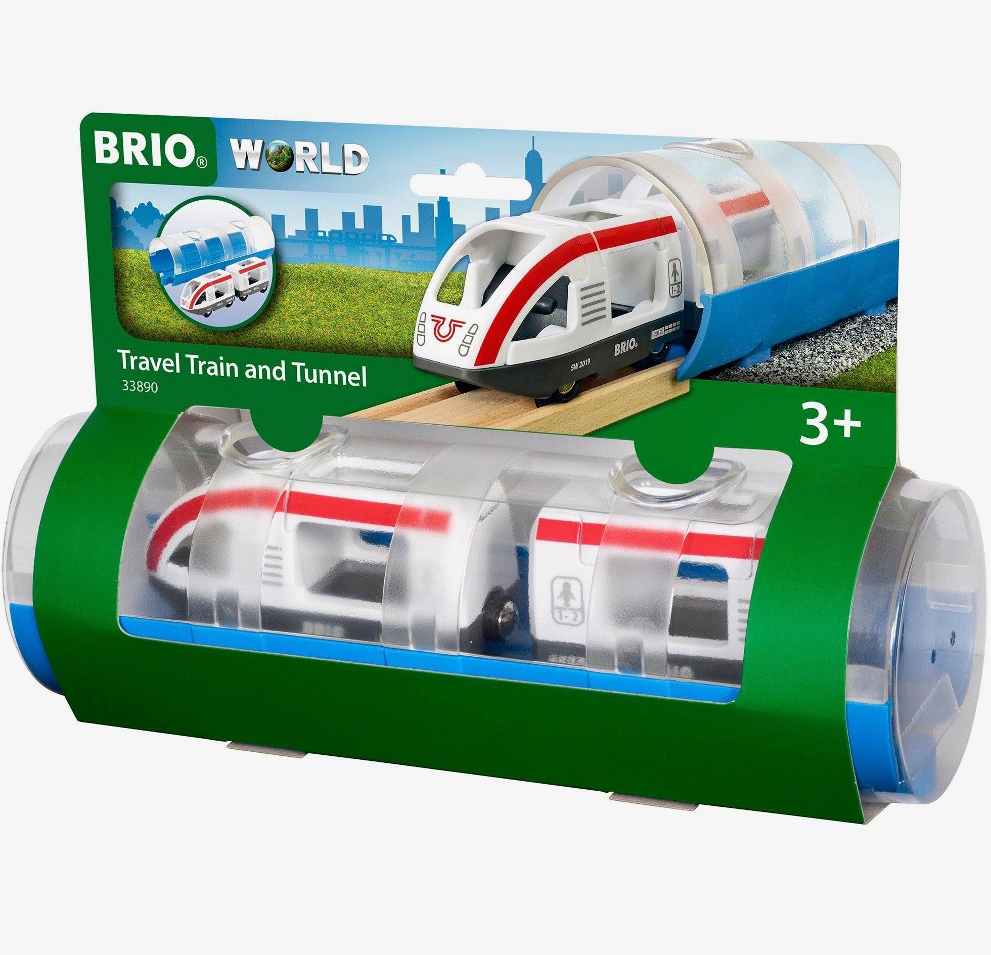 BRIO: pociąg osobowy z tunelem World - Noski Noski