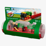 BRIO: pociąg parowy z tunelem World - Noski Noski