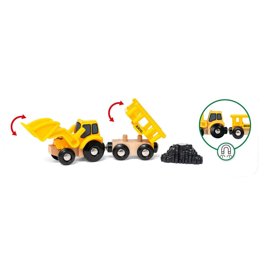 BRIO: pojazdy budowlane World - Noski Noski