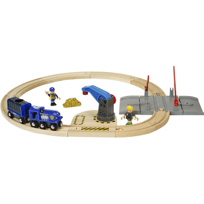 BRIO: policyjny zestaw Police Transport Set World - Noski Noski
