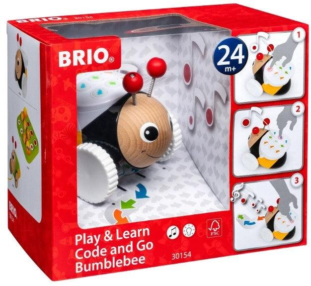 BRIO: pszczółka do nauki programowania Code & Go Bumblebee - Noski Noski