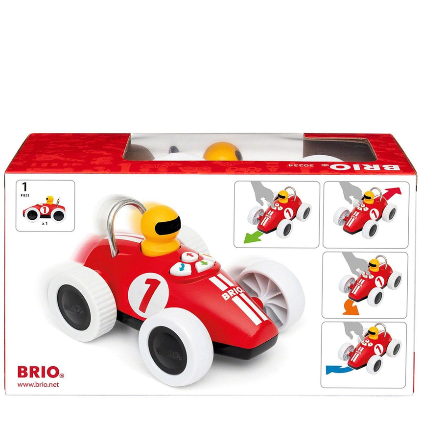 BRIO: samochód wyścigowy Play & Learn - Noski Noski