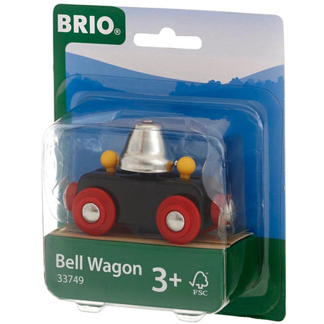 BRIO: wagonik z dzwonkiem World - Noski Noski