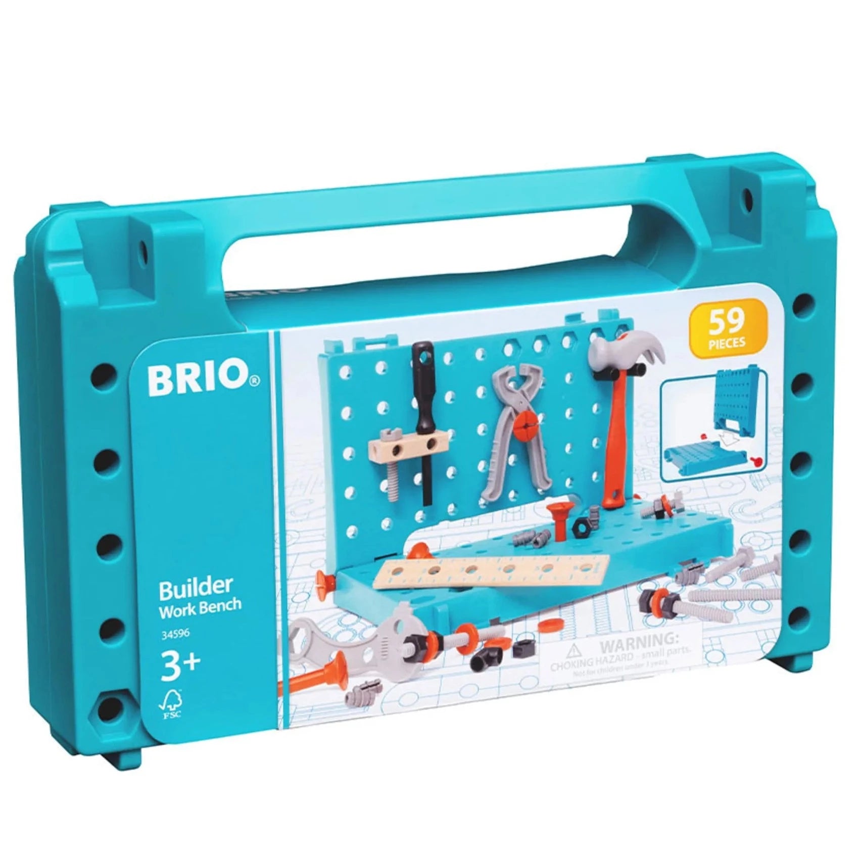 BRIO: warsztat z narzędziami Builder Working Bench - Noski Noski