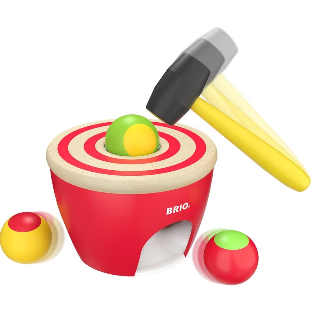 BRIO: wbijanka z kulkami Ball Pounder - Noski Noski