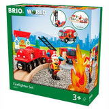 BRIO: zestaw kolejka straż pożarna World - Noski Noski