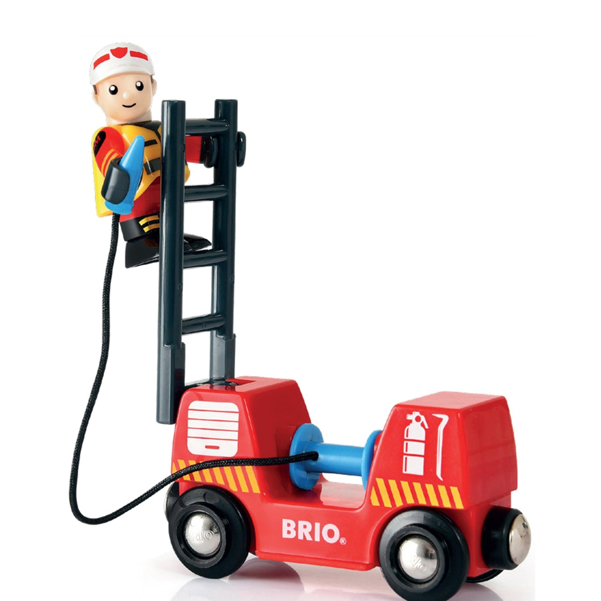 BRIO: zestaw kolejka straż pożarna World - Noski Noski