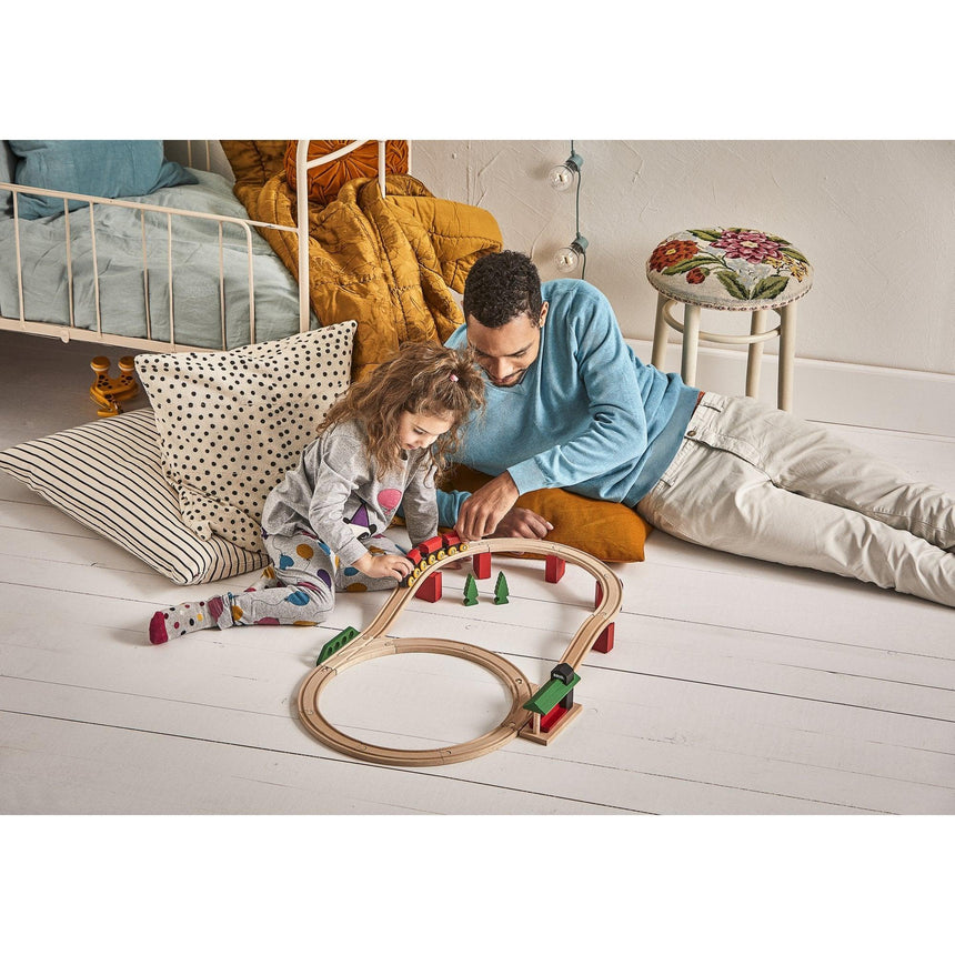 BRIO: zestaw kolejki World Deluxe Classic - Noski Noski