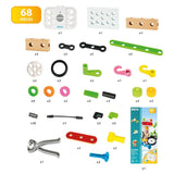 BRIO: zestaw z rejestratorem dźwięku Builder Record & Play Set 68 el. - Noski Noski