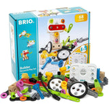 BRIO: zestaw z rejestratorem dźwięku Builder Record & Play Set 68 el. - Noski Noski