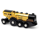 BRIO: złota lokomotywa Mighty Gold World - Noski Noski