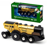 BRIO: złota lokomotywa Mighty Gold World - Noski Noski