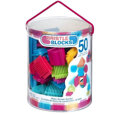 Bristle Blocks: klocki jeżyki Basic Builder Bucket 50 el. - Noski Noski
