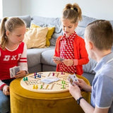 BS Toys: drewniana gra 2w1 Chinczyk i Gęś - Noski Noski