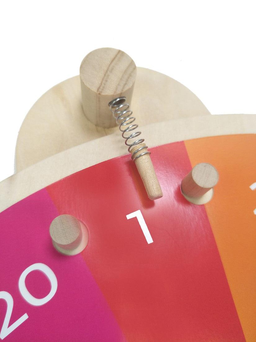 BS Toys: drewniane koło fortuny Wheel of Action - Noski Noski