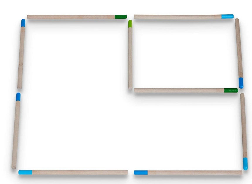 BS Toys: gra łamigłówka z zapałkami Match Puzzle - Noski Noski