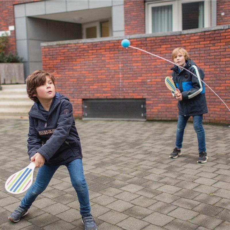 BS Toys: gra zręcznościowa tenis na gumce - Noski Noski