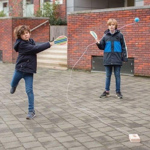 BS Toys: gra zręcznościowa tenis na gumce - Noski Noski