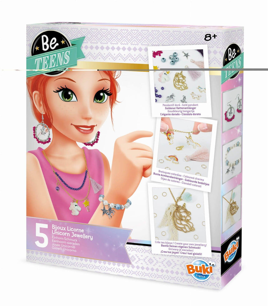 Buki: biżuteria jednorożec DIY Be Teens - Noski Noski