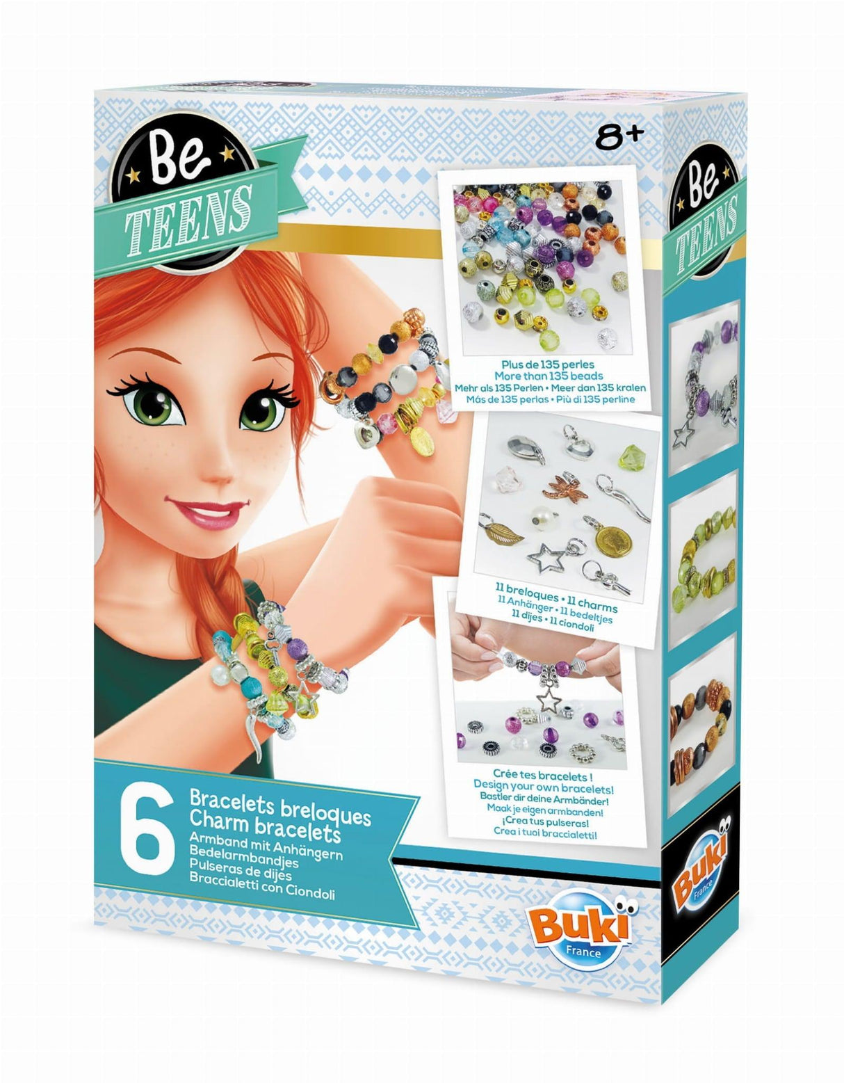 Buki: bransoletki charms DIY Be Teens - Noski Noski