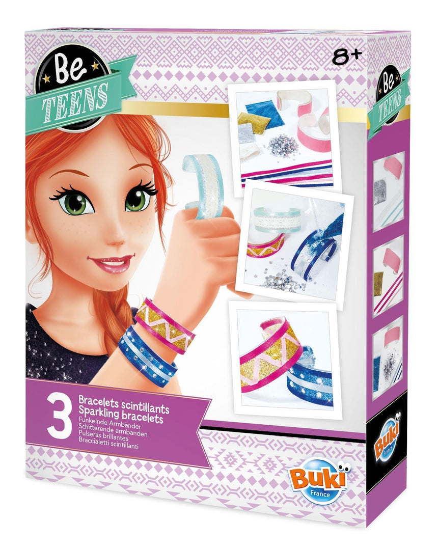 Buki: brokatowe bransoletki DIY Be Teens - Noski Noski