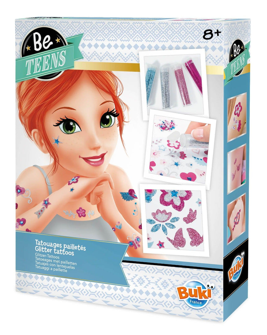 Buki: brokatowe tatuaże DIY Be Teens - Noski Noski