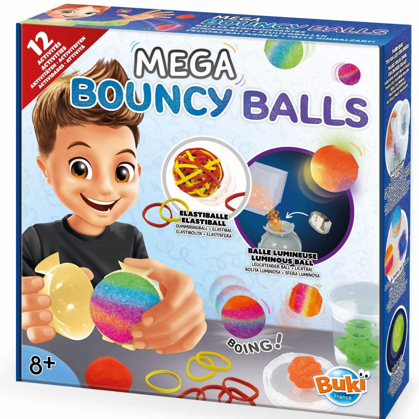 Buki: doświadczenia skaczące piłki Mega Bouncy Balls - Noski Noski