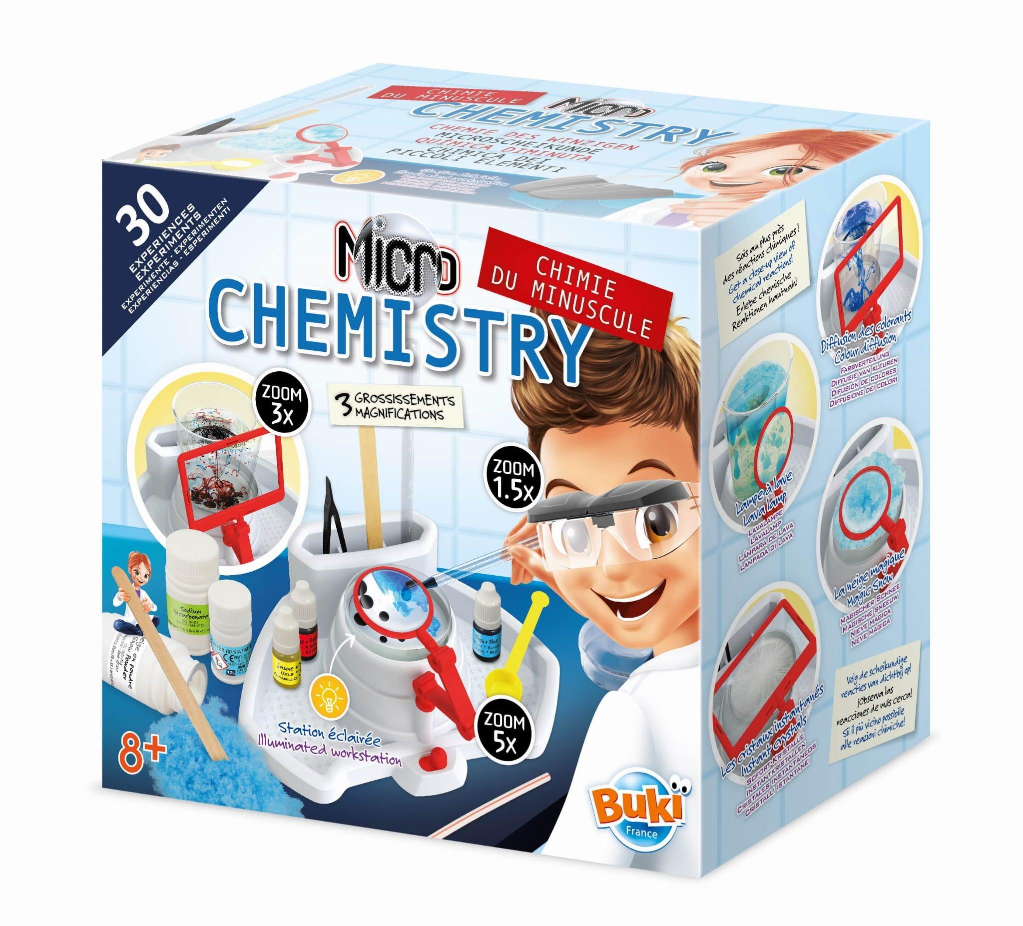 Buki: eksperymenty chemia pod mikroskopem Micro Chemistry - Noski Noski