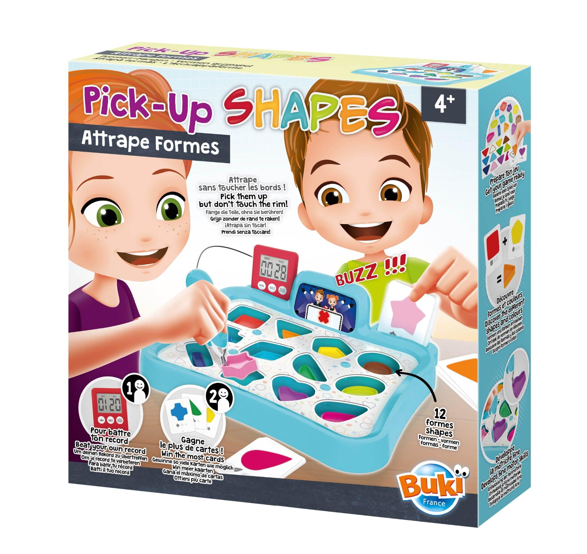 Buki: gra edukacyjna kształty Pick-up Shapes - Noski Noski