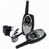 Krótkofalówki Buki Walkie Talkie akumulatorowe dla dzieci z 8 kanałami, wyświetlaczem i zasięgiem do 4 km.