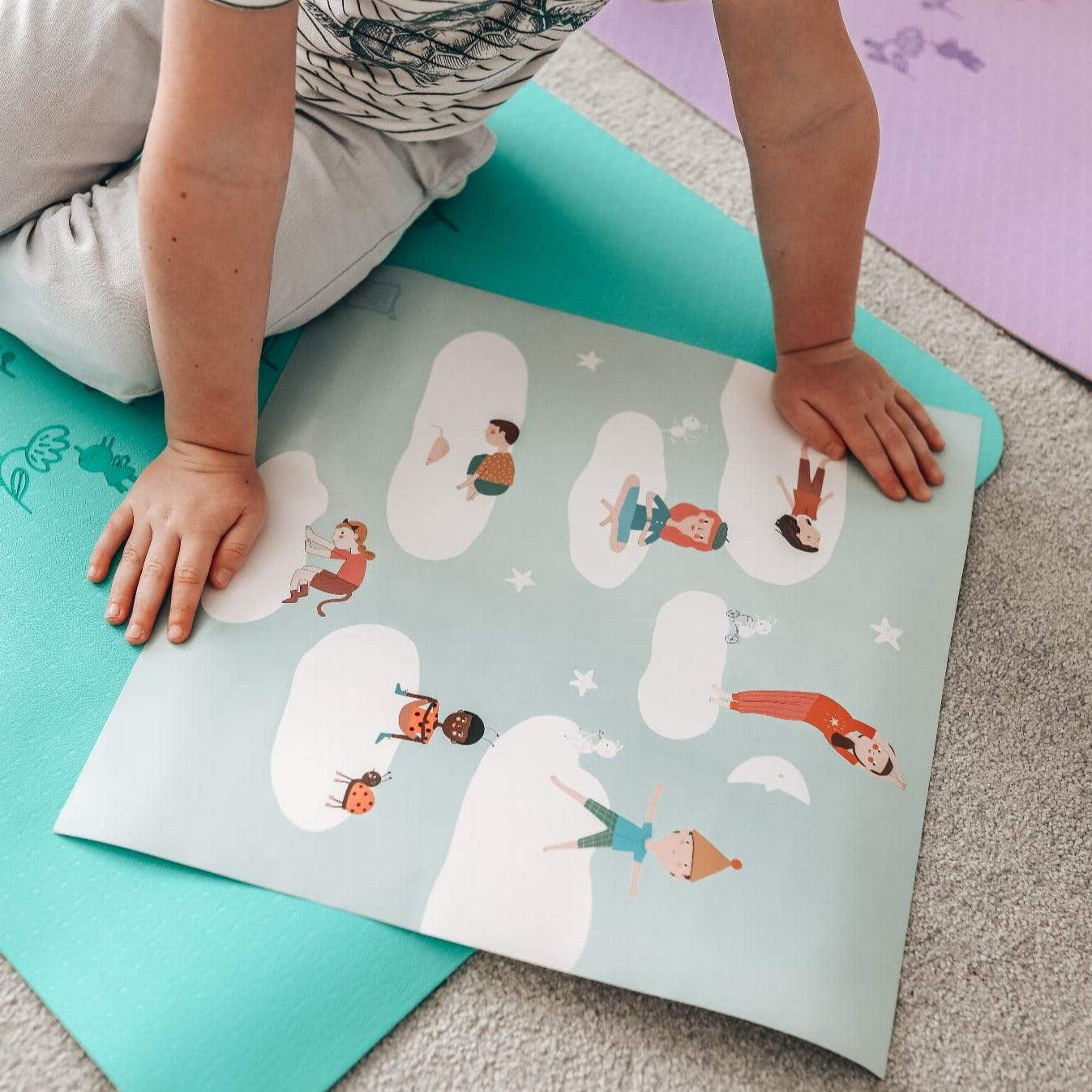 Buki: mata do jogi dla dzieci Yoga Mat - Noski Noski