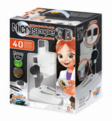Buki: mikroskop dwuokularowy i 40 doświadczeń Microscope 3D - Noski Noski