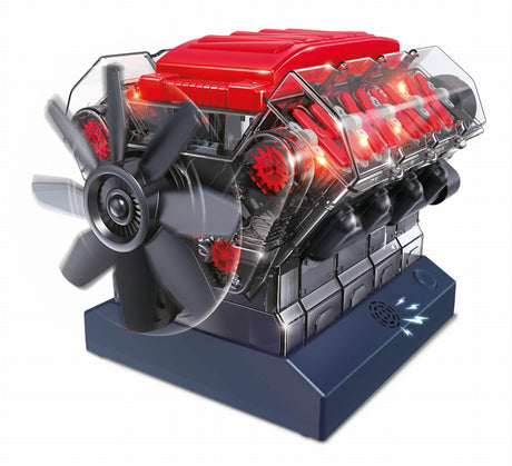 Buki: model silnika V8 - Noski Noski