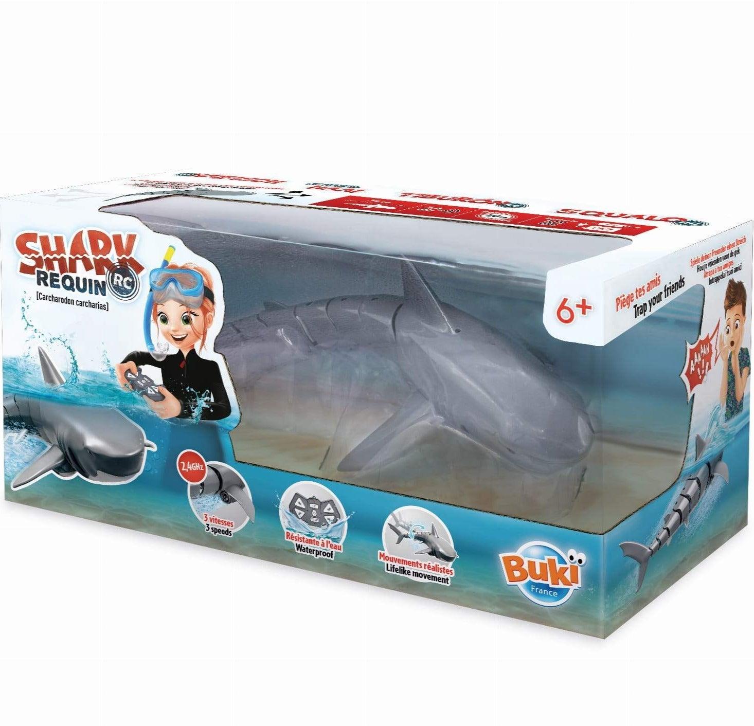 Buki: pływający zdalnie sterowany rekin Shark RC - Noski Noski