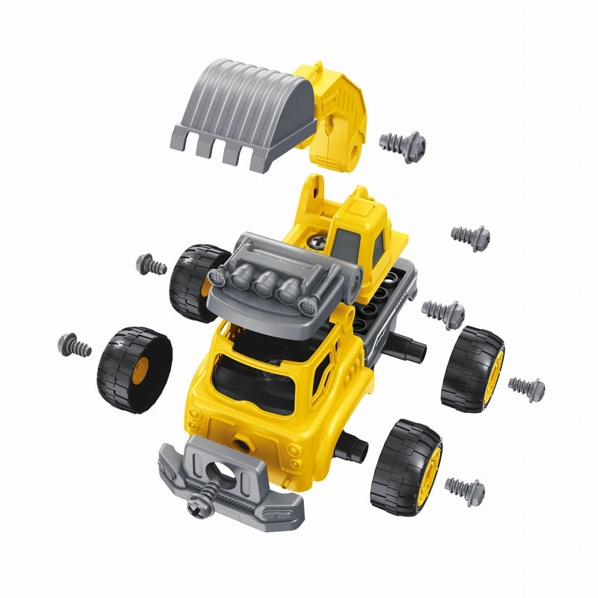 Buki: wywrotka do skręcenia zdalnie sterowana RC Construction Truck - Noski Noski