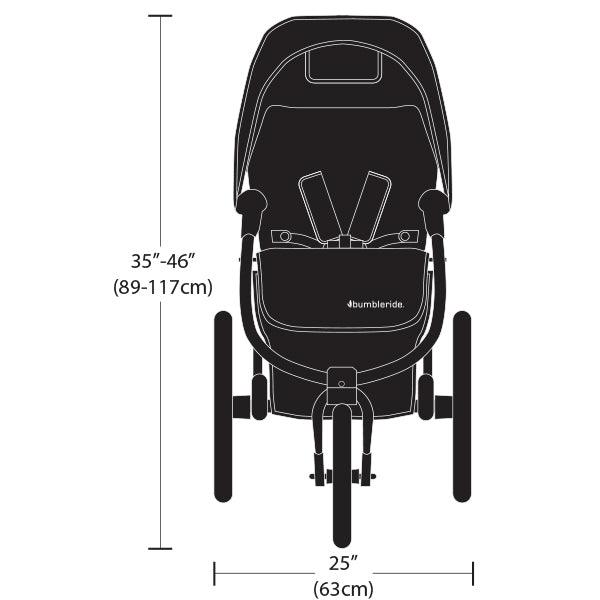 Bumbleride: wózek spacerowy biegowy Speed - Noski Noski