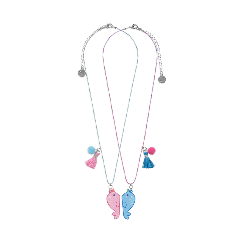Calico Sun: naszyjniki dla przyjaciółek Kourtney BFF Necklaces 2 szt. - Noski Noski