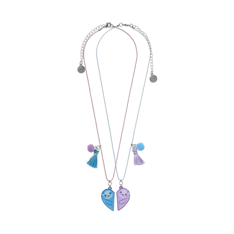 Calico Sun: naszyjniki dla przyjaciółek Kourtney BFF Necklaces 2 szt. - Noski Noski