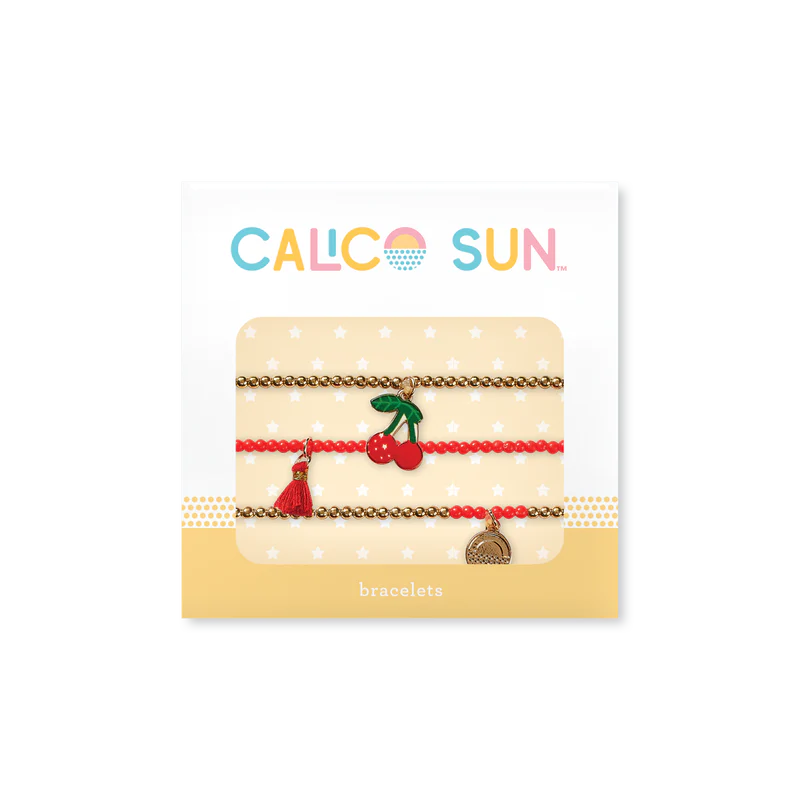 Calico Sun: zestaw Bransoletek Riley 3 szt. - Noski Noski
