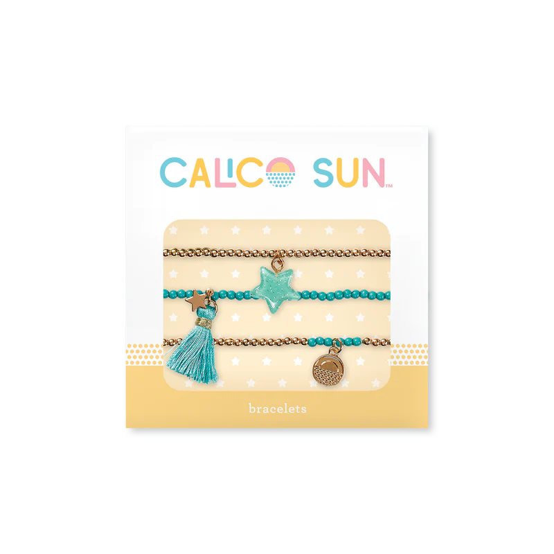 Calico Sun: zestaw bransoletek Sophia 3 szt. - Noski Noski