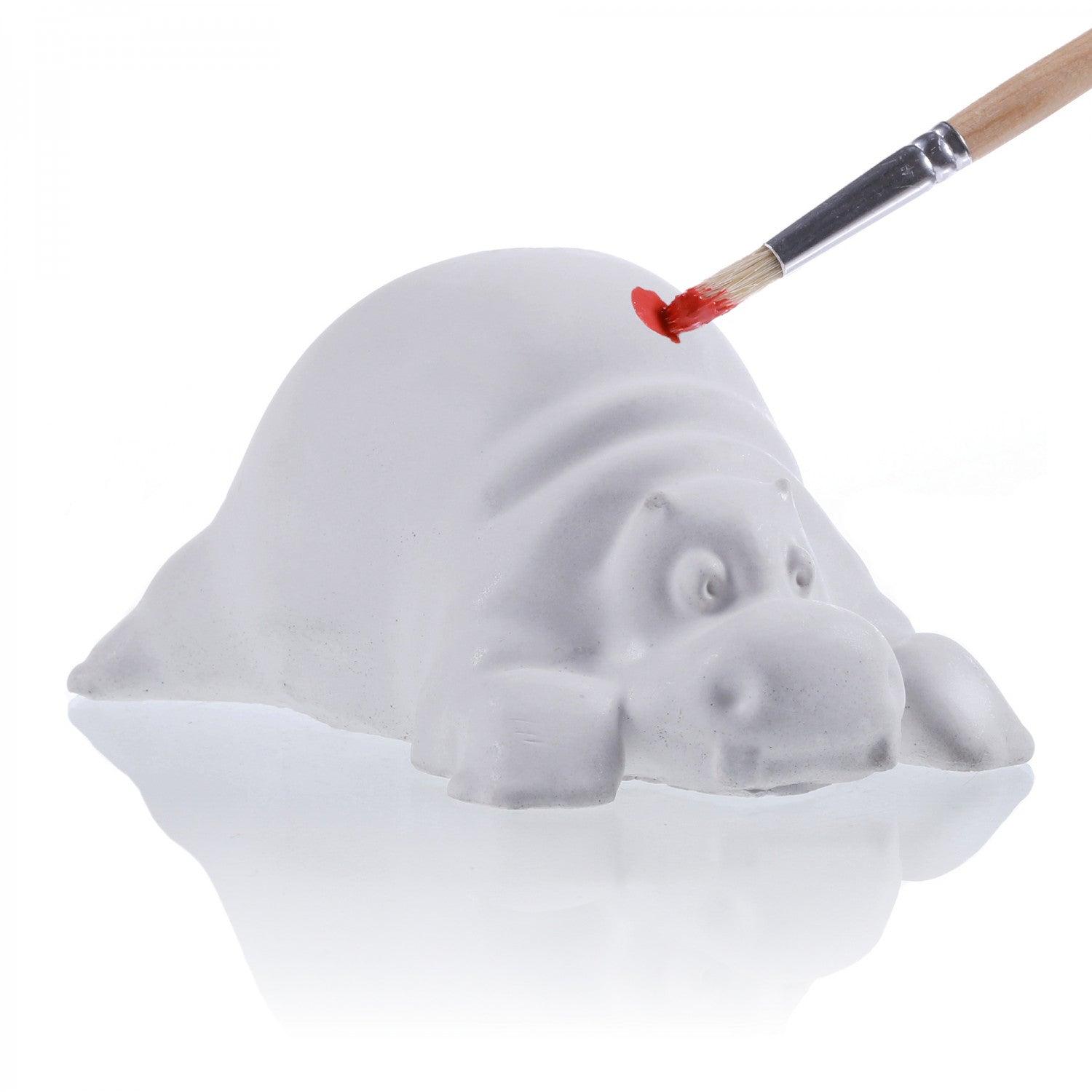 Candellana Kids: kolorowanka 3D Funny Hippo - Noski Noski