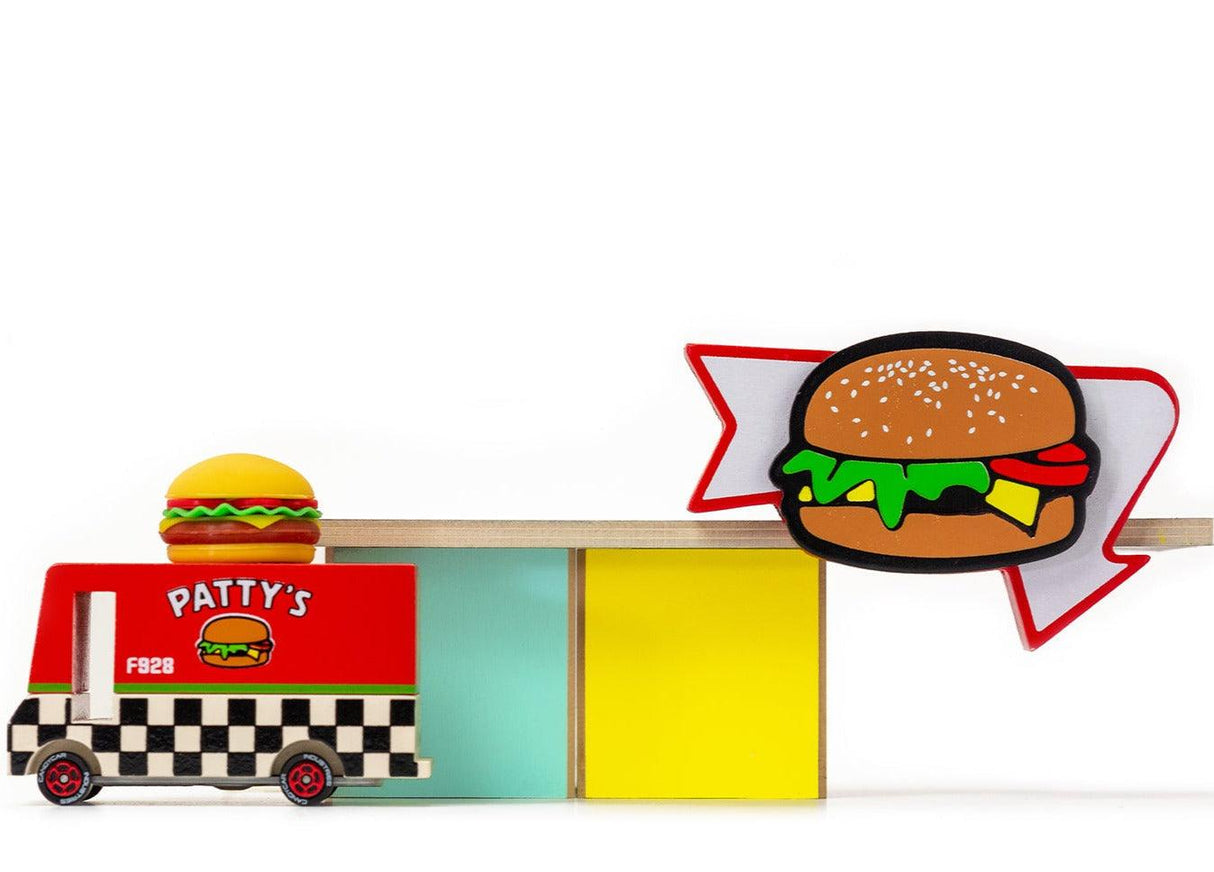 Candylab Toys: budka z burgerami Food Shack - Noski Noski