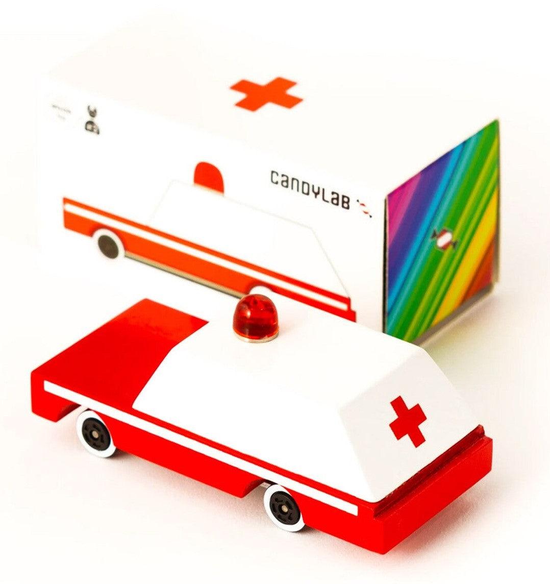 Candylab Toys: drewniane autko Candycar - Noski Noski