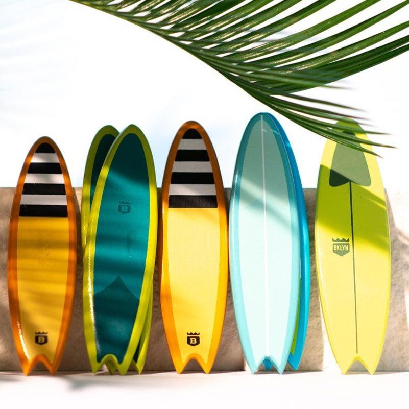 Candylab Toys: drewniane deski surfingowe Waimea Surfboard Pack - Noski Noski
