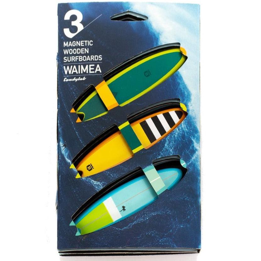 Candylab Toys: drewniane deski surfingowe Waimea Surfboard Pack - Noski Noski