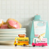 Candylab Toys: drewniany food truck Donut Van - Noski Noski